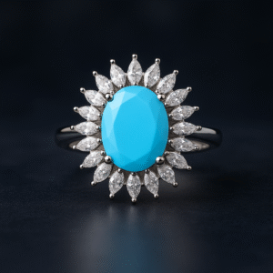 92.5 STERLING SILVER RING