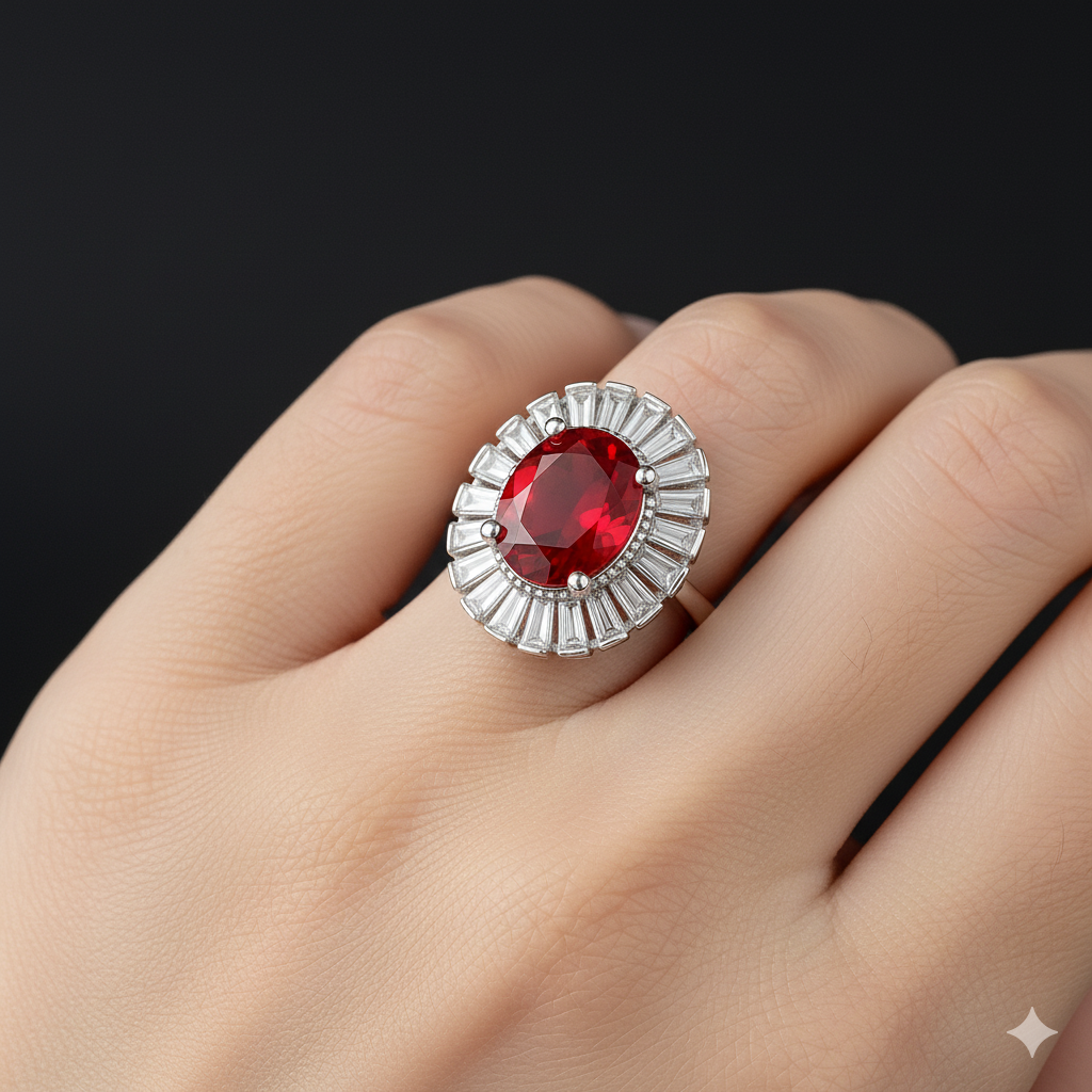 92.5 STERLING SIVER RING - Image 2