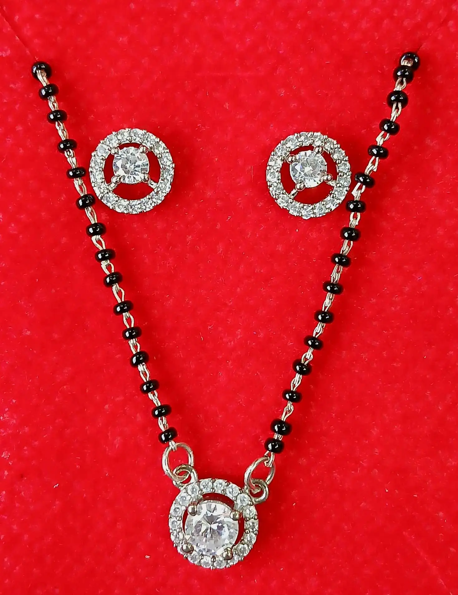 92.5 STERLING SILVER MANGALSUTRA