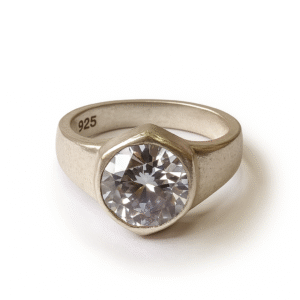 SILVER STONE RING