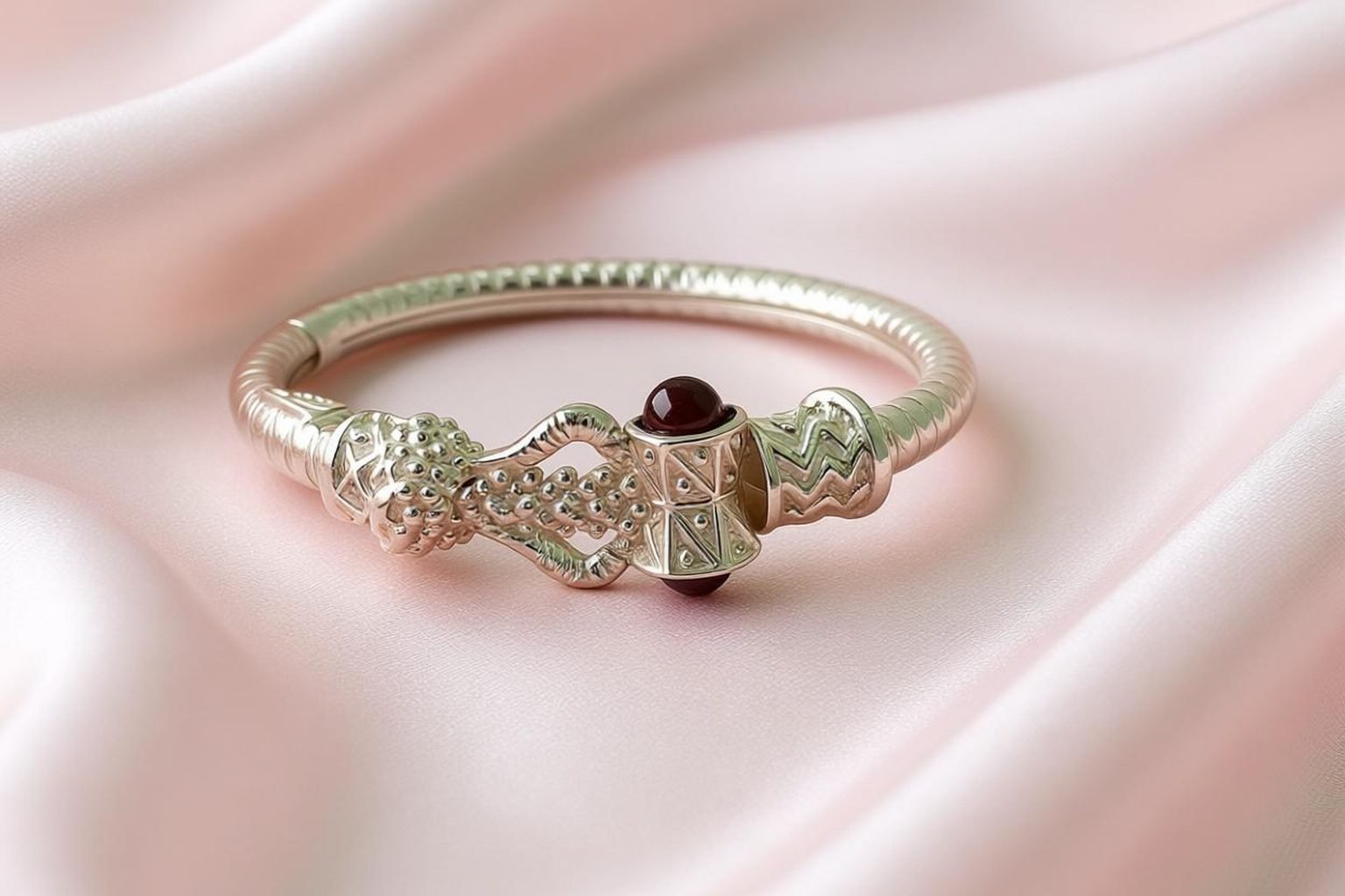 CHILD SILVER TRISHUL KADA