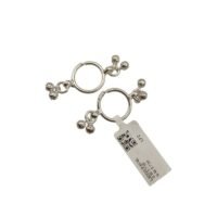 Silver Payal For laddu Gopal