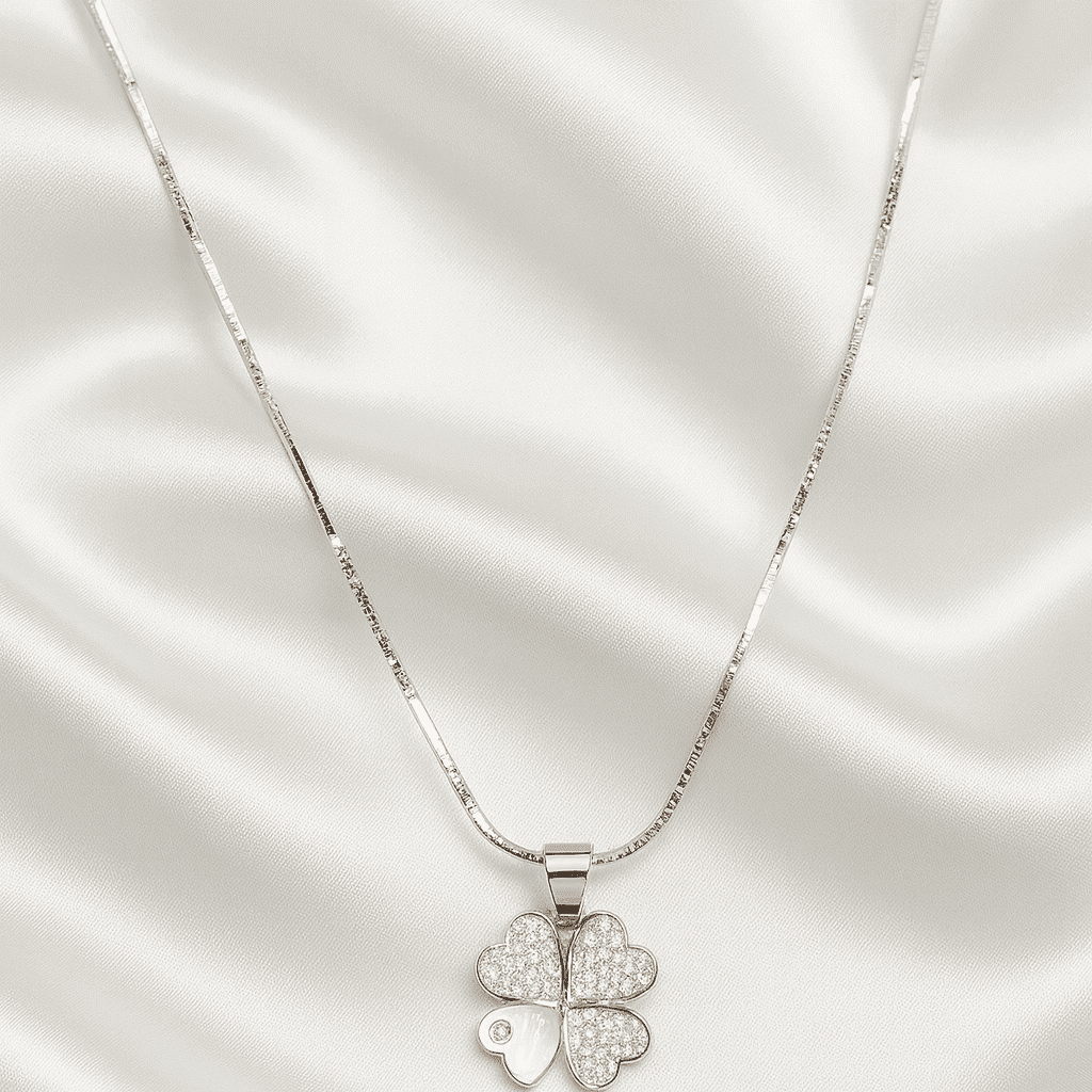 92.5 STERLING SILVER CHAIN WITH PANDET