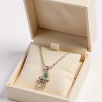 92.5 STERLING SILVER CHAIN WITH PANDET