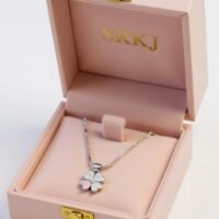 92.5 STERLING SILVER CHAIN WITH PANDET