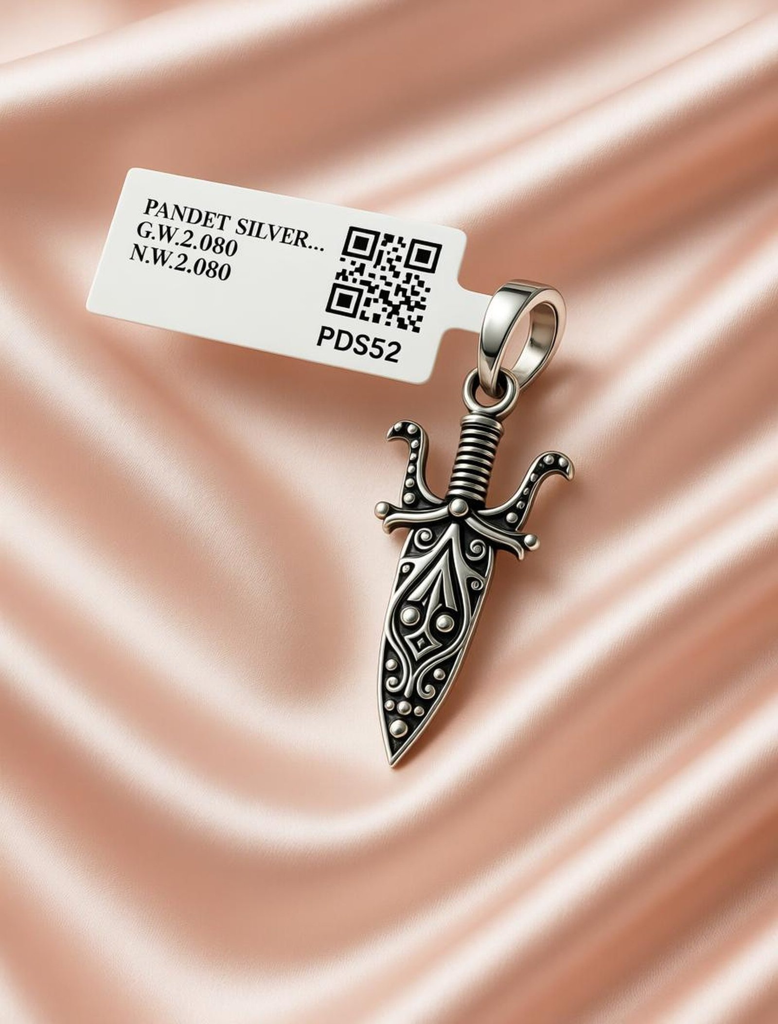 92.5 STERLING SILVER PANDET