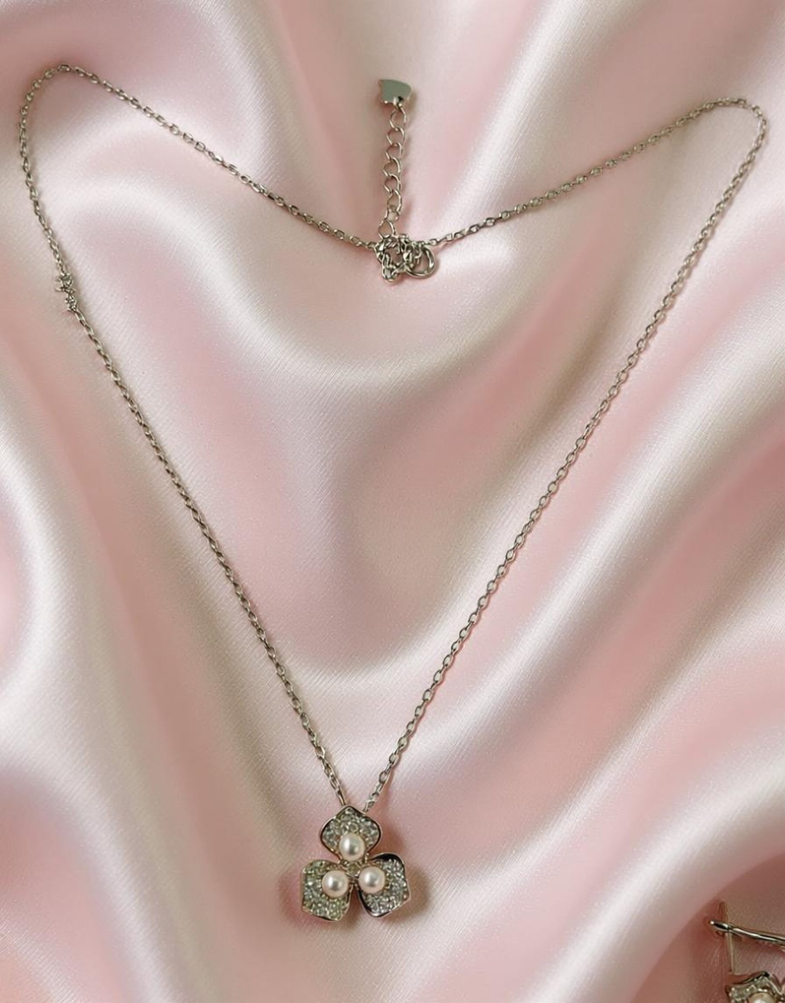 ROYAL ELEGANCE 92.5 STERLING SILVER JEWELLERY SET - Image 4
