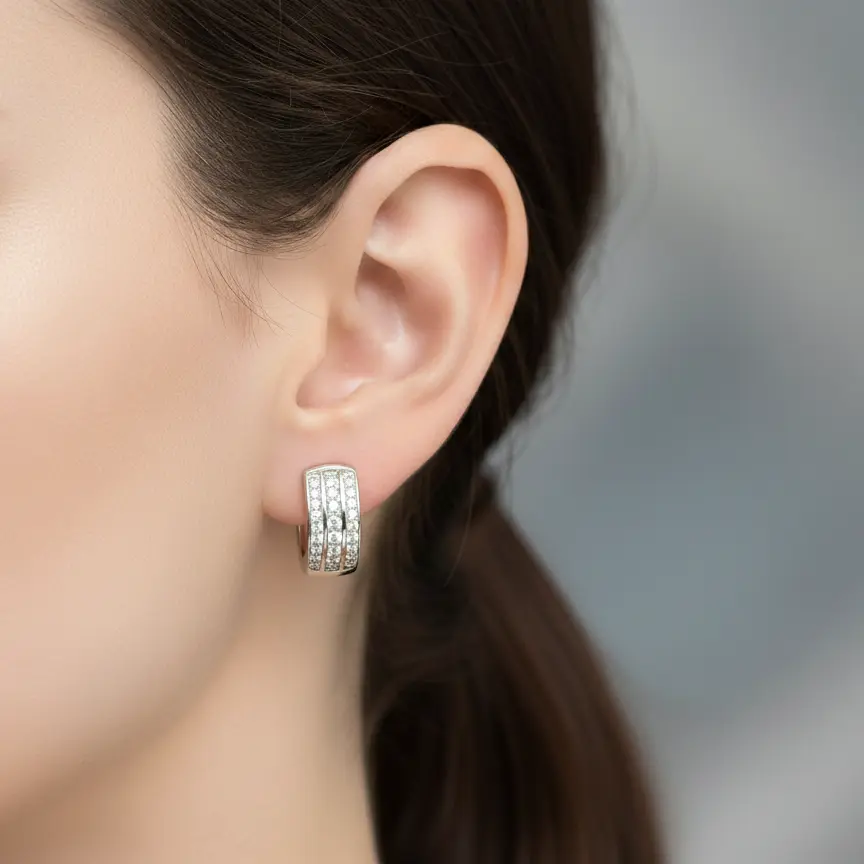 92.5 STERLING SILVER EARRINGS