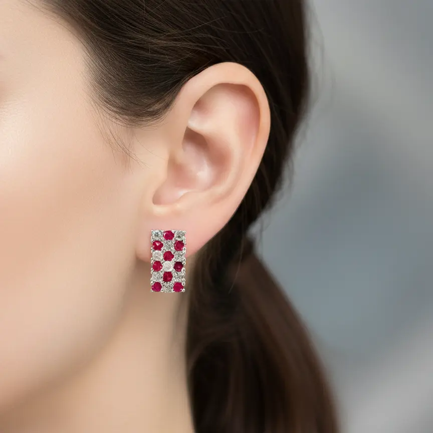 SILVER EARRINGS - Image 2